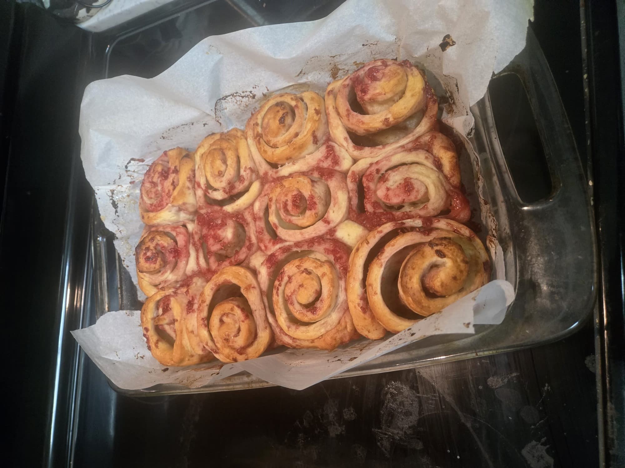 Fresh cinnamon buns