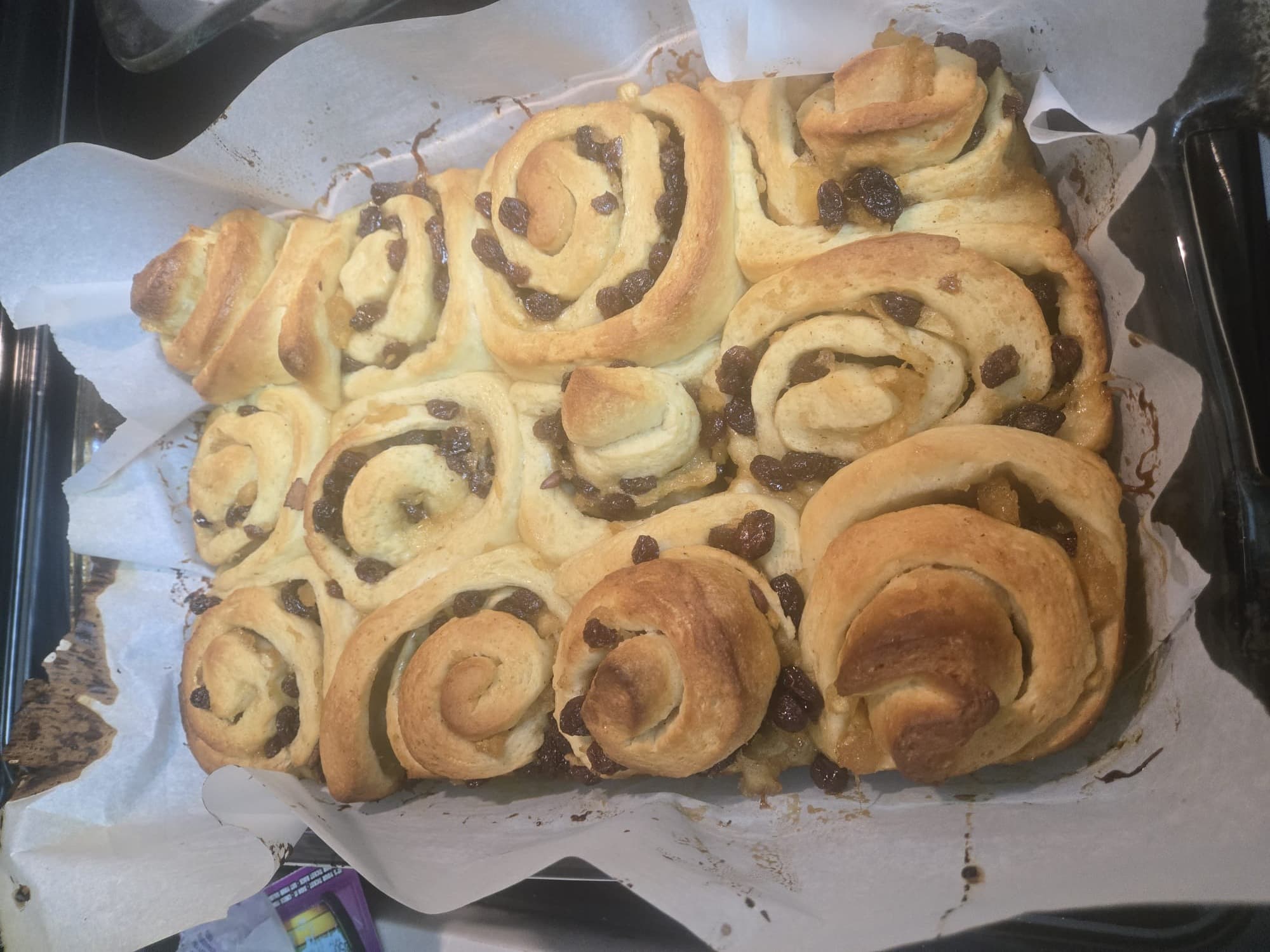 Cinnamon buns batch